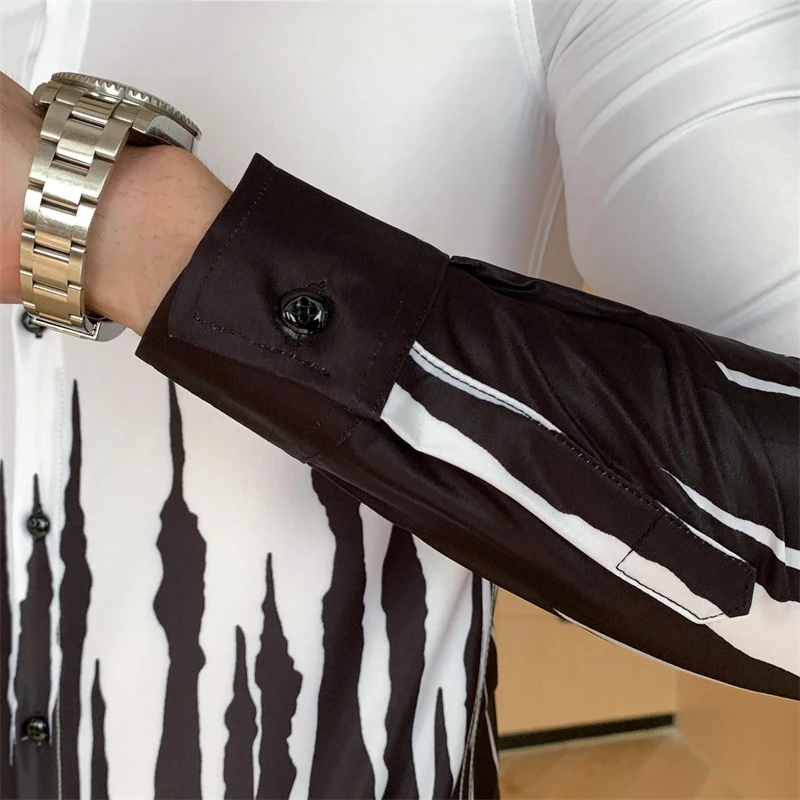 Британский стиль модная Цветочная рубашка Мужская брендовая Новинка 2020 Весенняя