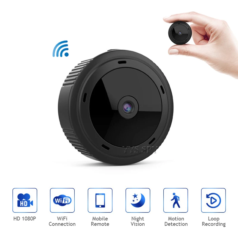 Мини IP камера HD 1080P WiFi видеокамера Домашняя безопасность видеонаблюдение Camaras Espia