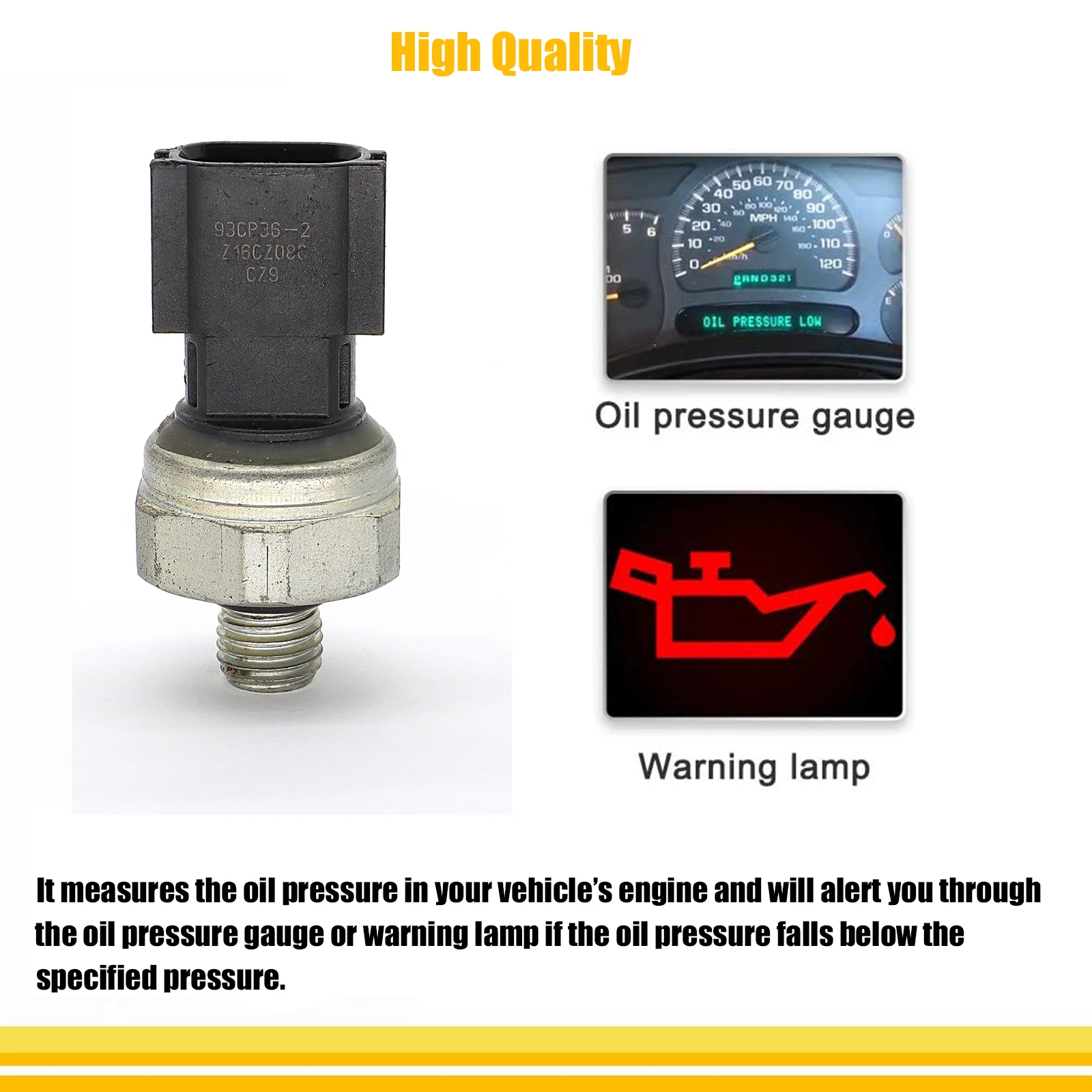 25070-CD000 For Nissan 350Z Altima Armada Frontier GT-R Pathfinder Sentra Titan Xterra Infiniti QX56 Oil Pressure Sensor Switch |