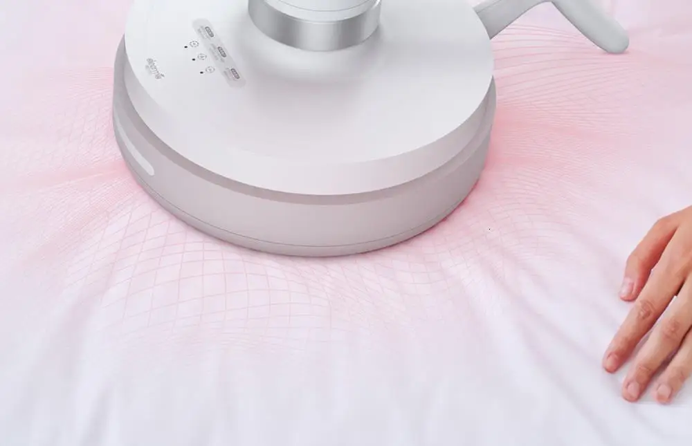 Xiaomi Deerma беспроводной ручной пылесос, светильник, контроллер тепловых клещей, стерилизация, шесть раз, клещей, 2500 мАч батарея