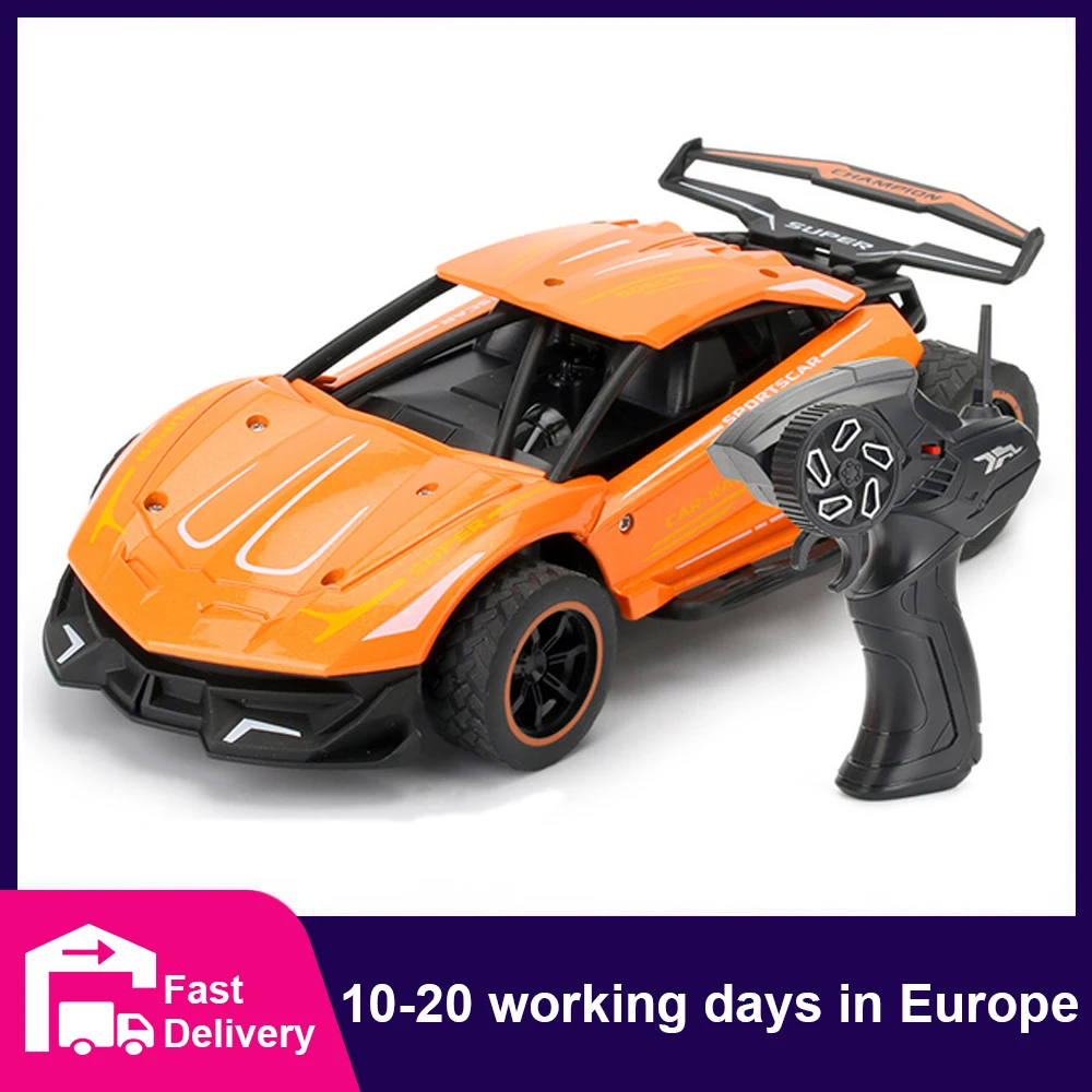 

RC Car 124 4WD Metal RC Drift Racing Car 2.4G Off Road Radio Remote Control Vehicle Electronic Remo Hobby Toys