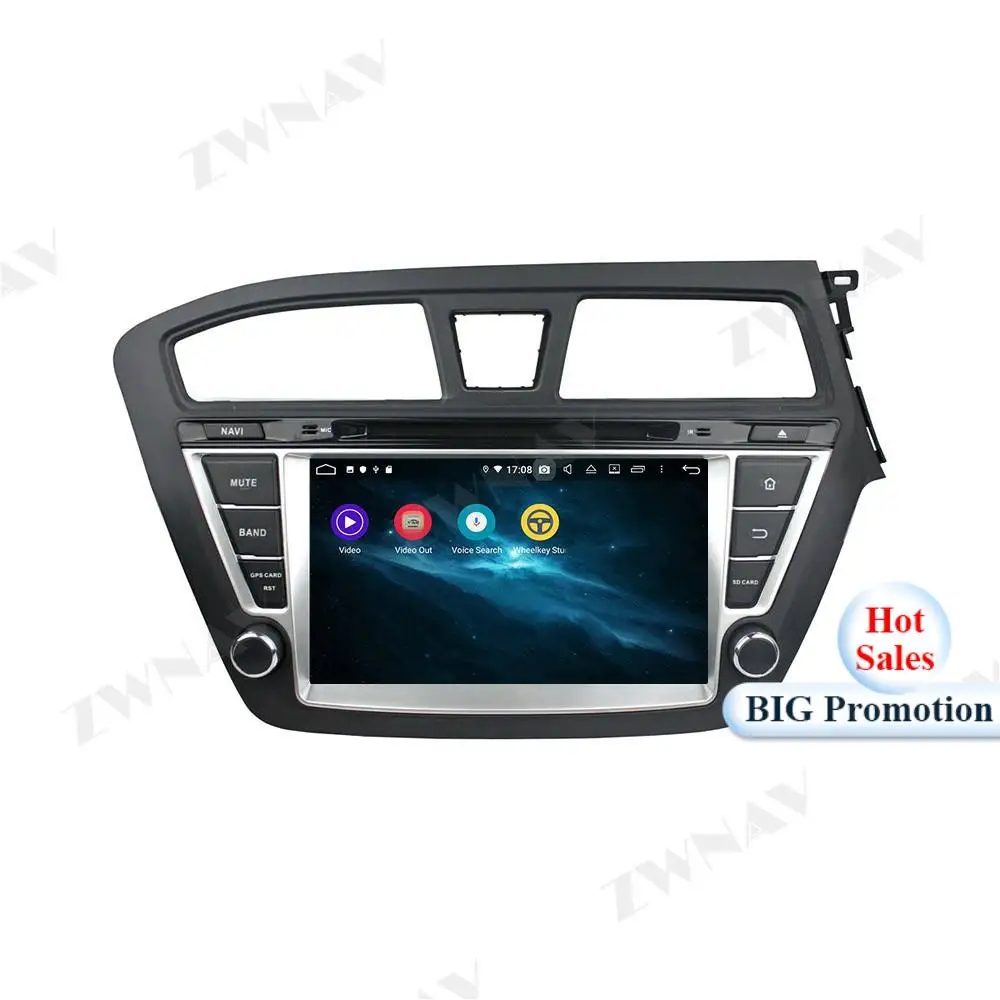 PX6 4 + 64G Android 10 0 автомобильный мультимедийный плеер для Hyundai i20 2014 2019 Автомобильный