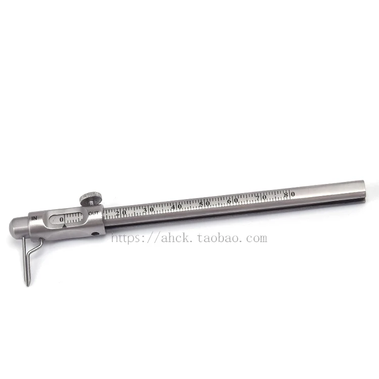 Штангенциркуль с нониусом вертикальный измеритель высокой глубины в виде ручки