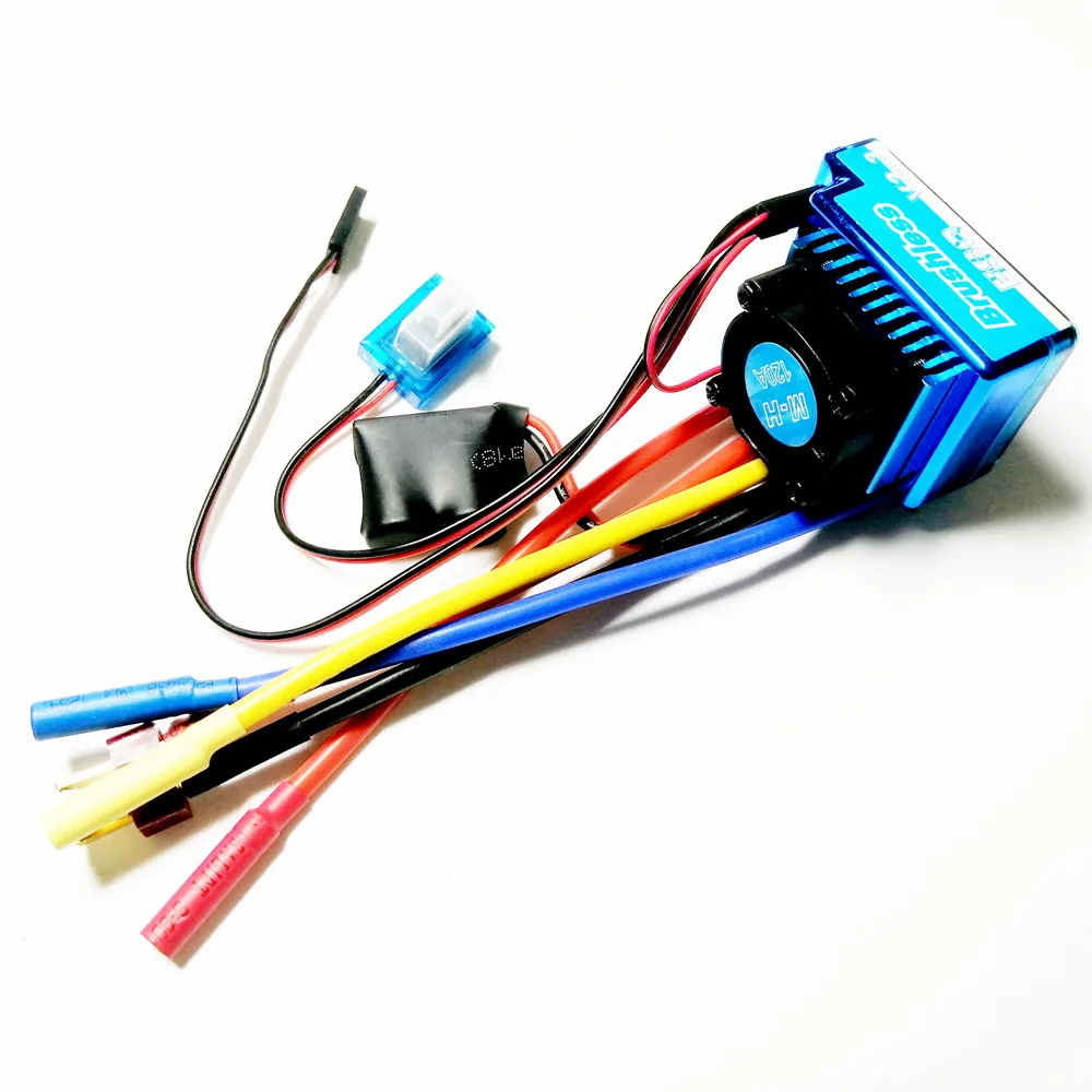 3650 3900KV бесщеточный двигатель & 45A 60A 80A 120A ESC программирующая карта радиатор Combo для