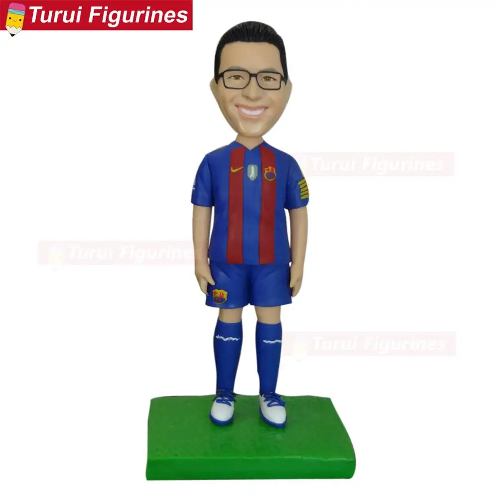 Пользовательские скульптуры из фото Изготовленные На Заказ Футбольные фанаты