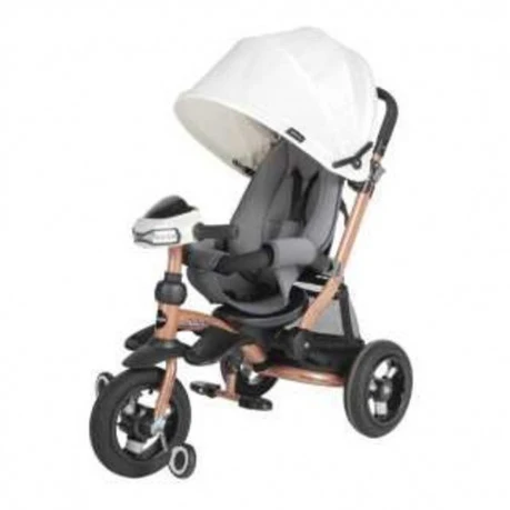 Велосипед коляска трехколесный &quotStroller trike&quot 10x10 AIR Car цвет: молочный|Велосипеды| |