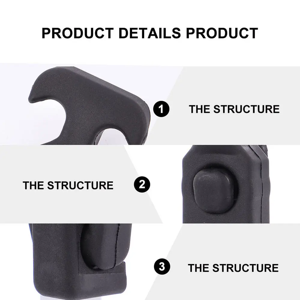 

1 Pc Toolbox Buckle Flexible Draw Rubber T-Handle Hasp for Toolbox Cooler