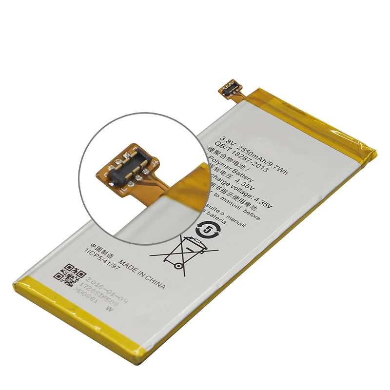 Запасная батарея QrxPower 2550 мАч HB444199EBC + для Huawei Honor 4C C8818 CHM CL00|Аккумуляторы мобильных