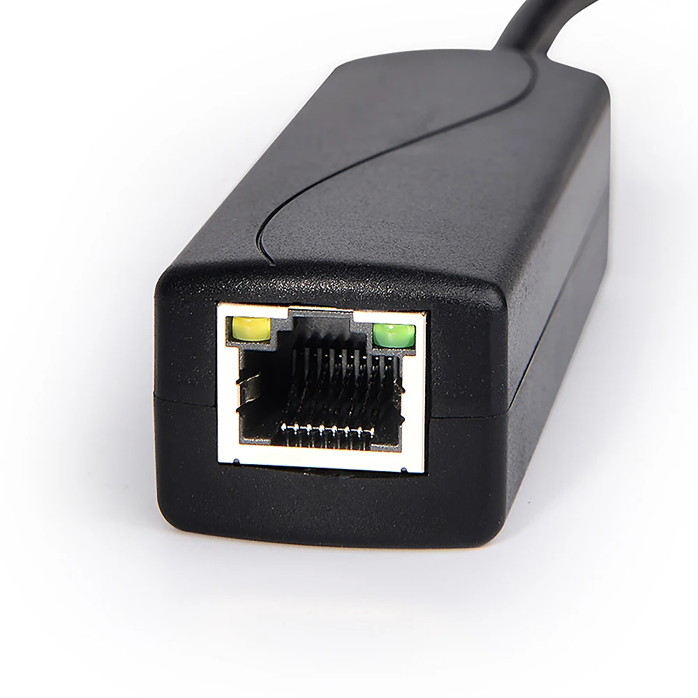 10/100 м PoE сплиттер с IEEE 802.3af/at стандарт и 12V 2A выход 42 5-57V 0.65A 30W Входная мощность через