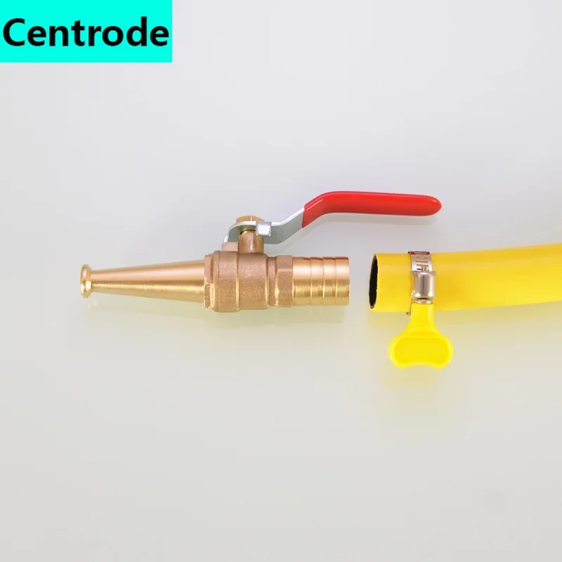 

Fire reel ball valve dn25 copper valve 1 inch connector 4 sub-hose hose water gun head inner tooth outer wire switch accessories