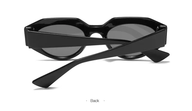 VWKTUUN Винтажные Солнцезащитные очки женские кошачий глаз маленькие