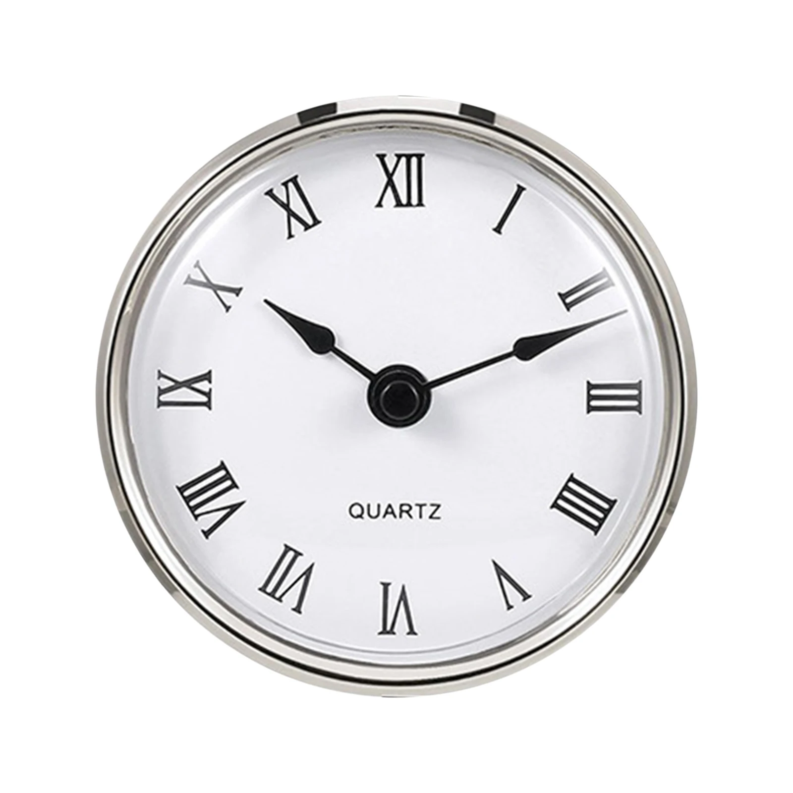 Классический часовой механизм 3 дюйма (76 мм) круглые римские цифры кварцевые часы