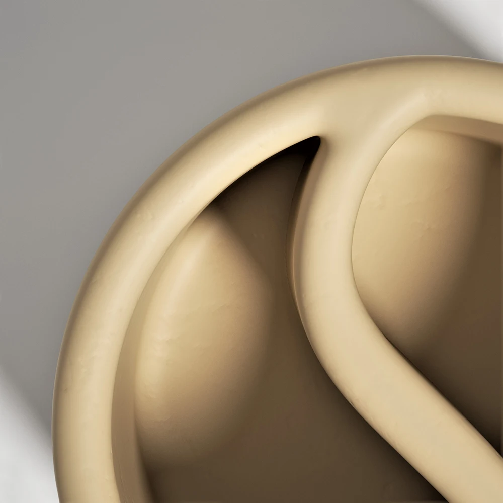 Molde de tarro de vela de hormig&oacute;n Yin Yang, recipiente de vela de cemento de silicona, molde para vela de decoraci&oacute;n del hogar hecho a mano-4