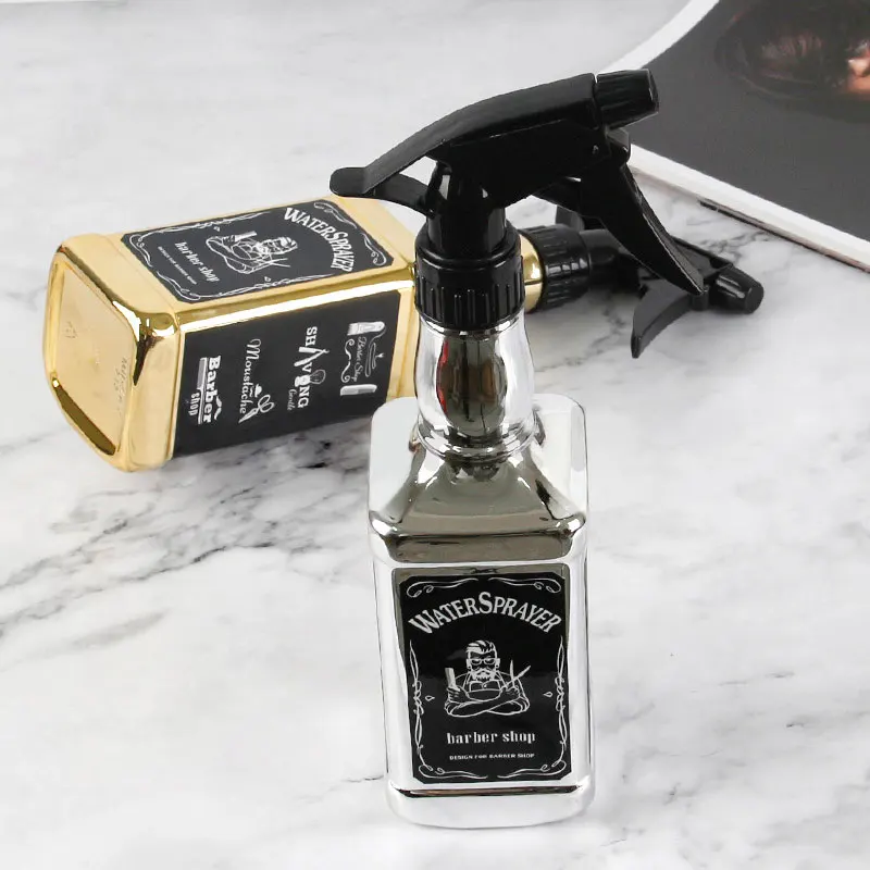 Ретро Европейская и американская бутылка масла спрей для волос или сада дома