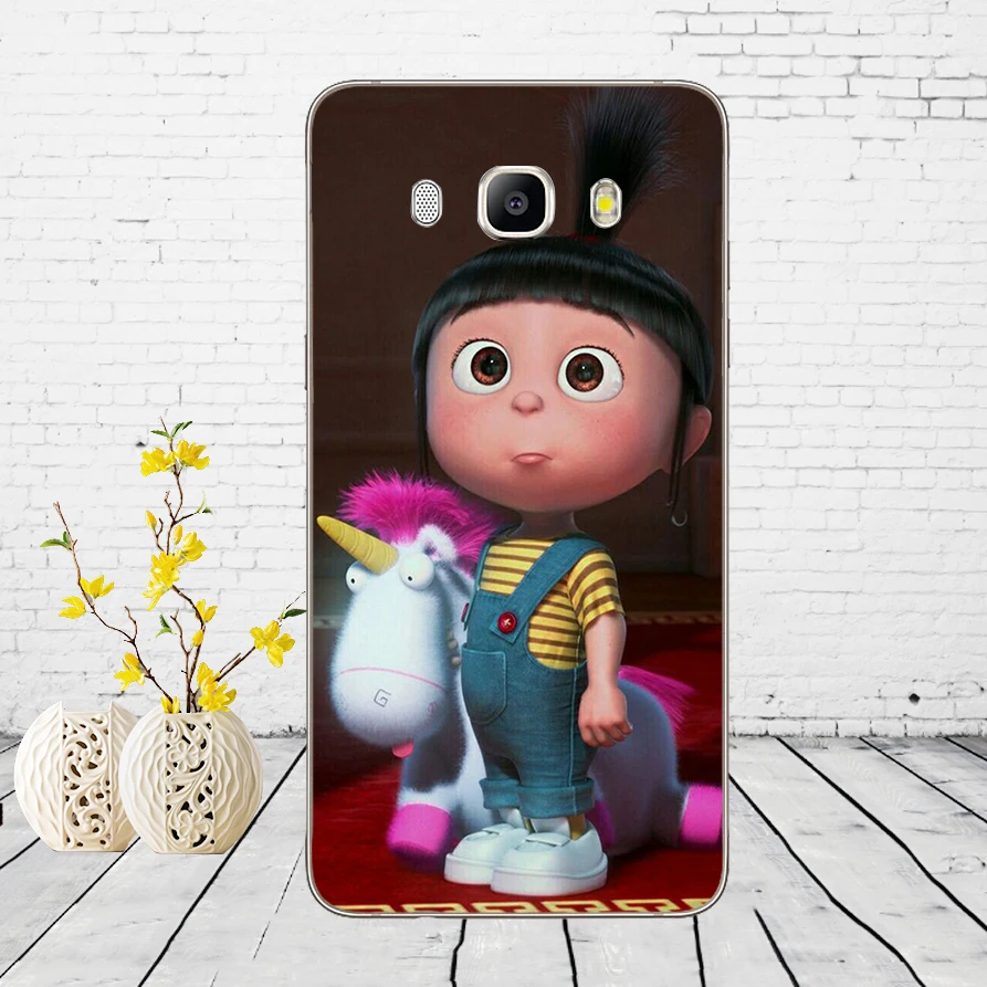 48DDMinion мой Единорог Агнес модные, мягкие, силиконовые чехол для Samsung Galaxy A3 a5 A6 A8 j3 j5 j7