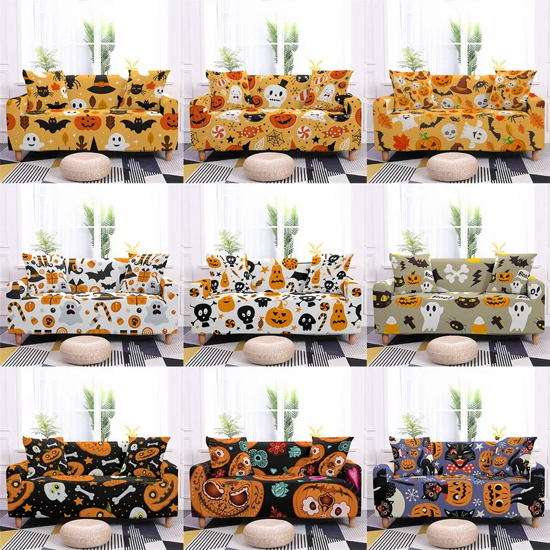 

Cartoon Elastic Sofa Cover for Living Room Sectional Armchair All Inclusive Stretch Couch Cover Nonslip Slipcover 1/2/3/4 Seater