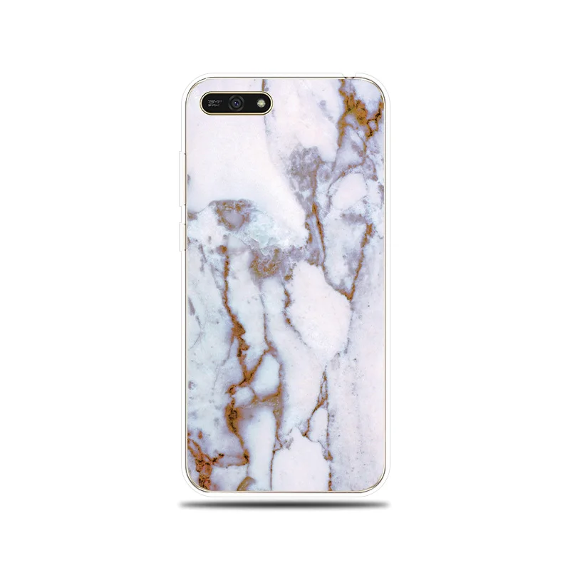 Silicone Case for Huawei Honor 5A 6X 7X 7A 7C 7S 8C 8X Cover Marble Patterned Couqe Fundas 8 9 10 Lite Phone |