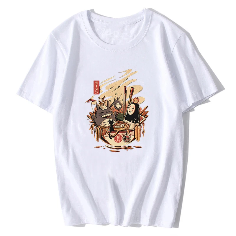 Мужская футболка с коротким рукавом в стиле японского аниме Totoro, Мужская футболка с коротким рукавом, винтажная Ретро футболка унисекс