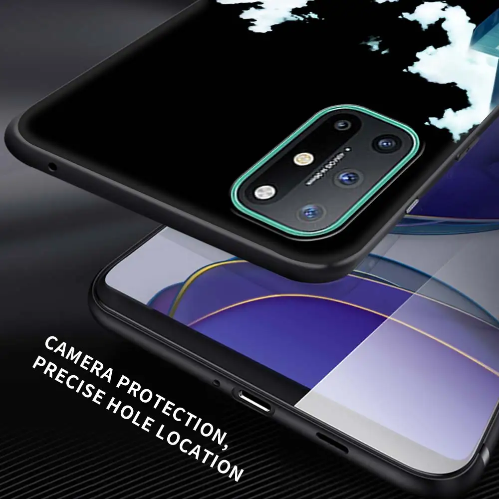 Аниме Манга для OnePlus 9 8 7 7T Pro 9RT 9R 8T Nord N100 N200 N10 CE 2 чехол телефона Z мягкий черный