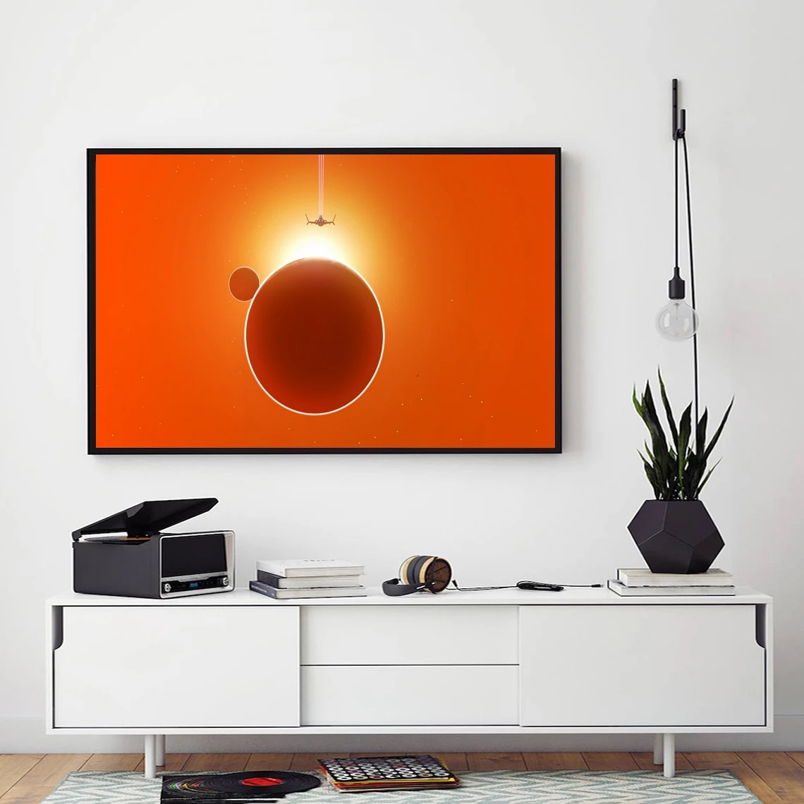 

No Man's Sky Journey Video Game Poster Art Print Canvas Painting Wall Pictures Living Room Home Decor (No Frame)