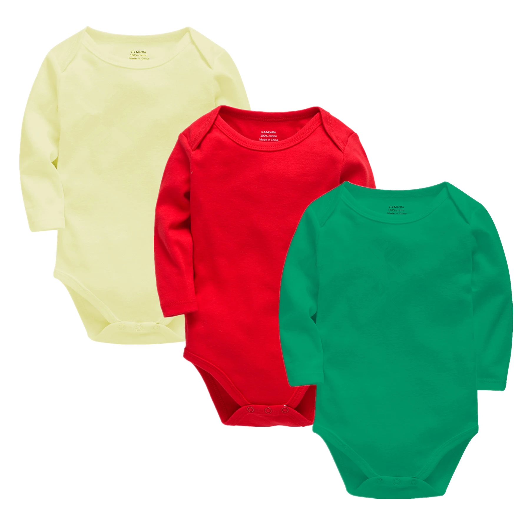 

New Baby Clothes 3pcs/set Newborn Baby Bodysuits 100% Cotton Long Sleeve Baby Girl Clothing Flower Print Body bebe Jumpsuit