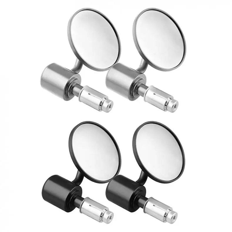 1 пара зеркало заднего вида для мотоцикла Круглый Руль конец боковое | Автомобили