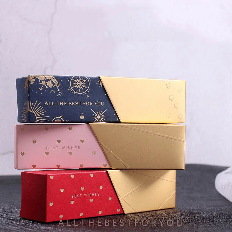 10 шт. прямоугольная коробка для шоколадных конфет Подарочная помады | Дом и сад