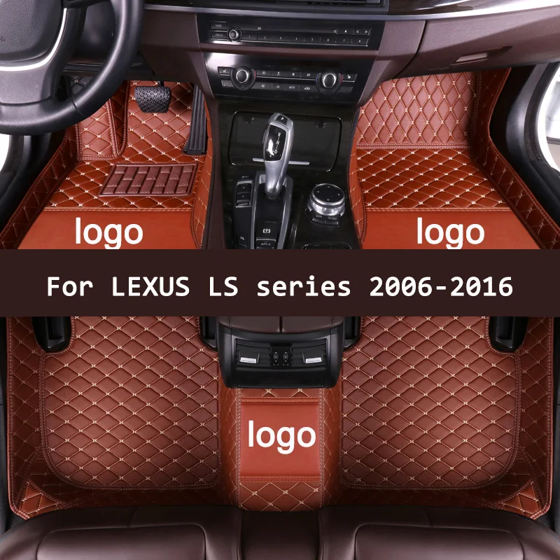 Кожаные автомобильные коврики APPDEE для LEXUS LS серии 460L 600hL 460 2006-2015 2016 индивидуальные