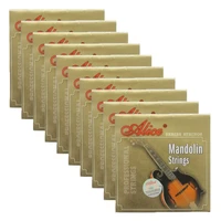 10sets alice mandolin strings silver plated copper alloy wound eadg am03