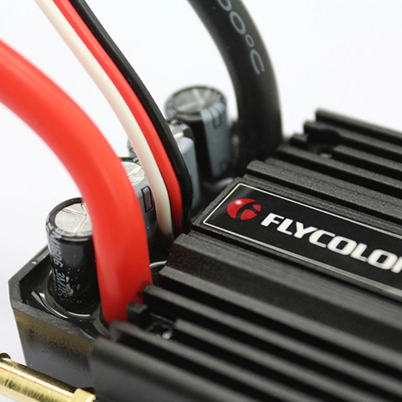 

Flycolor 120A Brushless ESC for RC Boat 2-6S with 5.5V/5A BEC
