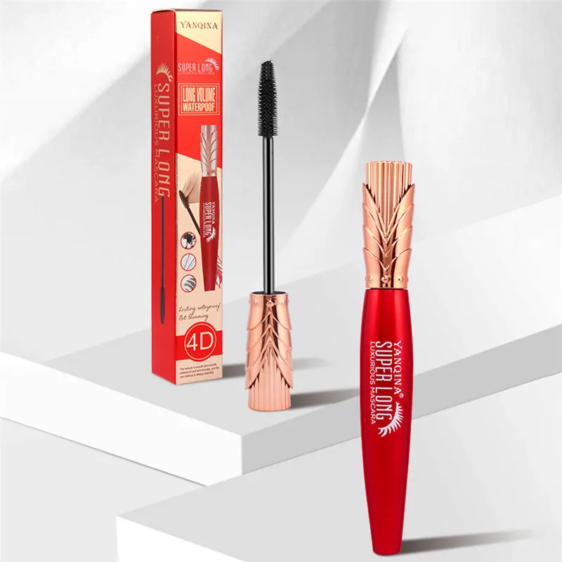 Новинка 4D стойкая густая завивка тушь для ресниц водоСТОЙКАЯ не растущая
