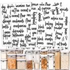 170 шт., самоклеящиеся наклейки для ёмкости и ёмкости