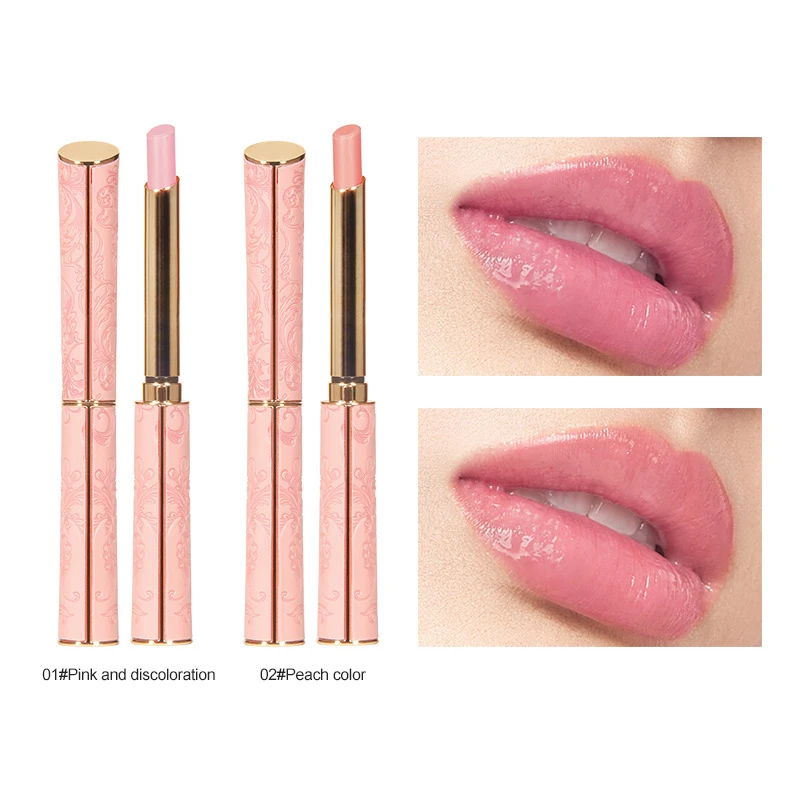 

Emperature Change Lipstick Tlip Glaze Color Change LipstickFades Fine Lines Plump Lips Makeup Cosmetics Portable Thin Tube TSLM1