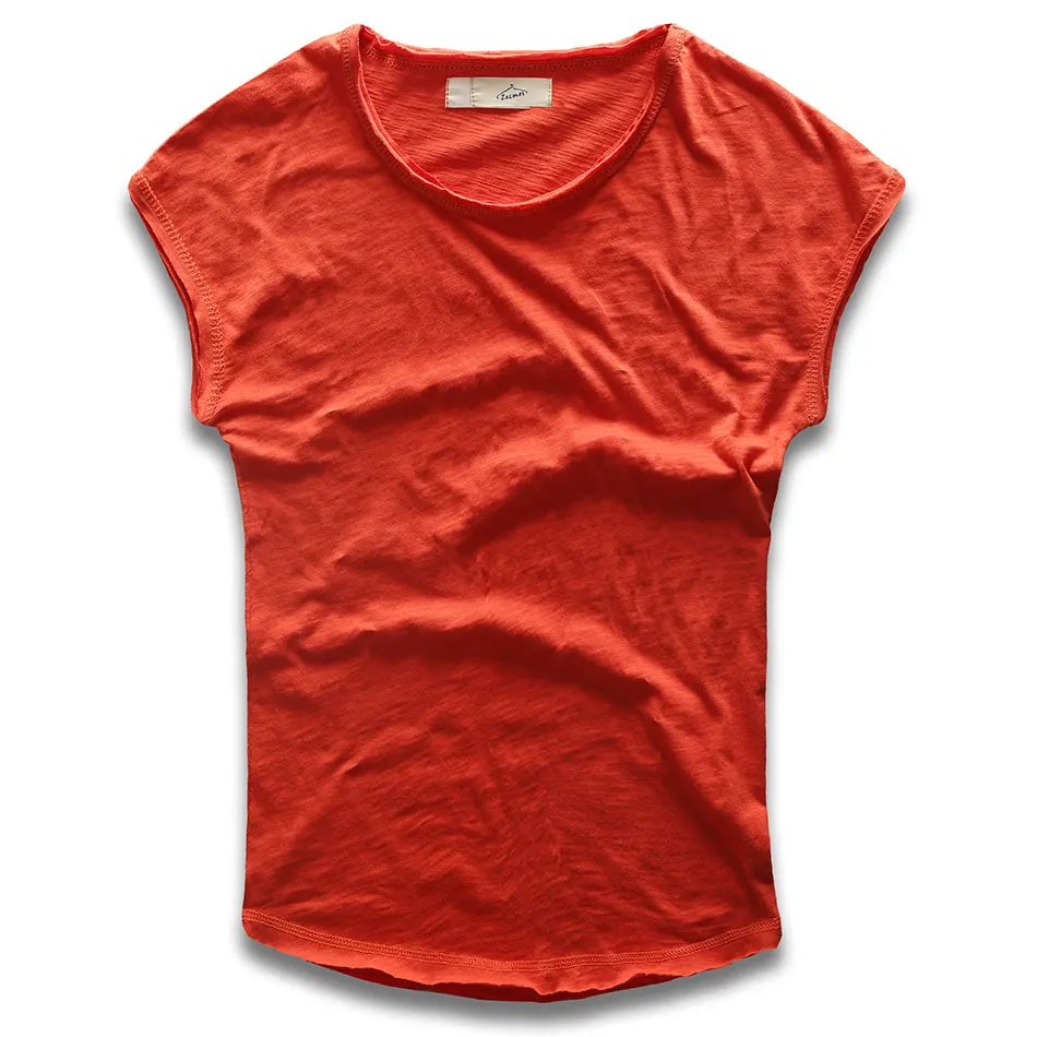 Мужская футболка с коротким рукавом облегающая в стиле хип-хоп градиентной