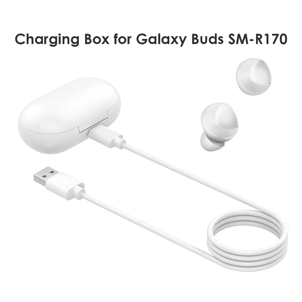 Сменный зарядный бокс для Samsung наушники вкладыши чехол подставка Galaxy Buds SM R170 Bluetooth