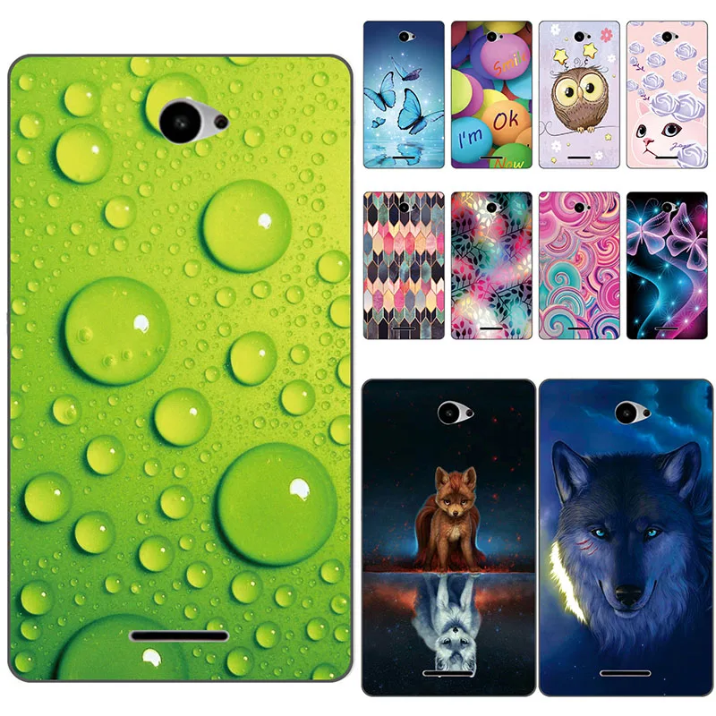 Case for Sony Xperia E4 Dual E2104 E2105 E2114 E2115 E2124 Cover Silicone Soft TPU Protective Phone Cases Coque |