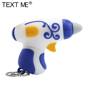 Флэш-накопитель usb TEXT ME, 100% реальный объем, мультяшная модель 2, электрическая дрель, usb 2,0, 4 ГБ, 8 ГБ, карта памяти, 16 ГБ, 32 ГБ, 64 ГБ, флэш-накопитель