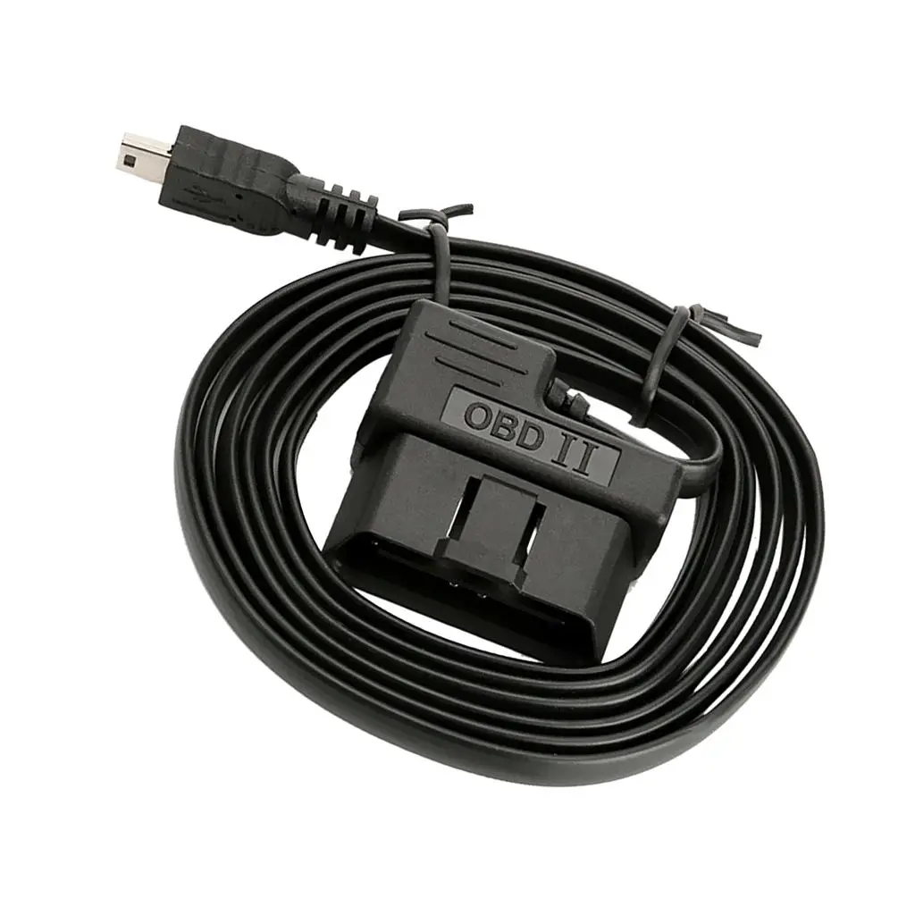 

Сменный Автомобильный дисплей OBD II 2 7 Pin для Mini USB-кабеля 1,8 метра