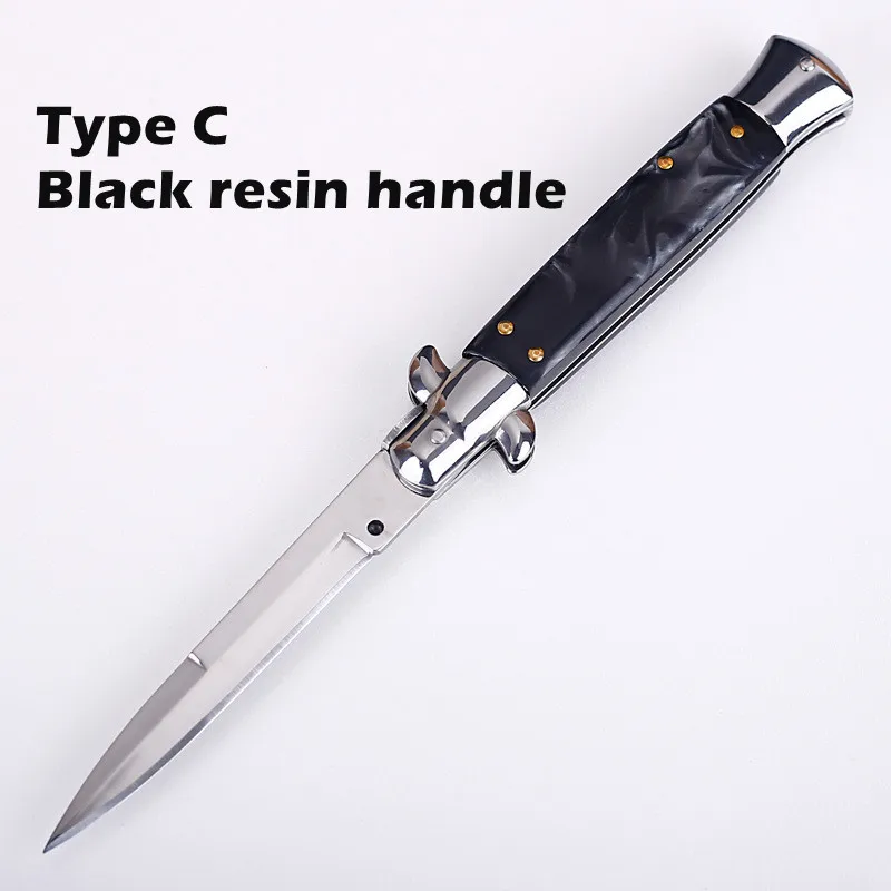 Hysenss итальянский AKC Охотничий Тактический складной нож стилет мафия Pocket5CR17 лезвие