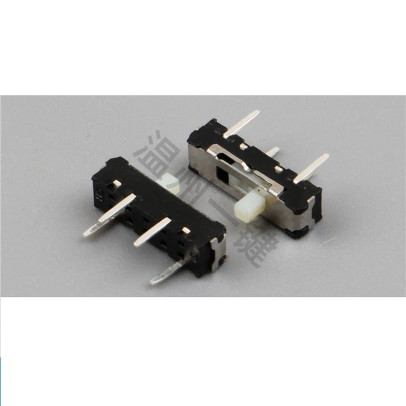 10pcs MSS-13D21 (1P3T) Vertical pin small toggle 4-pin 3 gear MINI switch Micro-action accessories | Обустройство дома