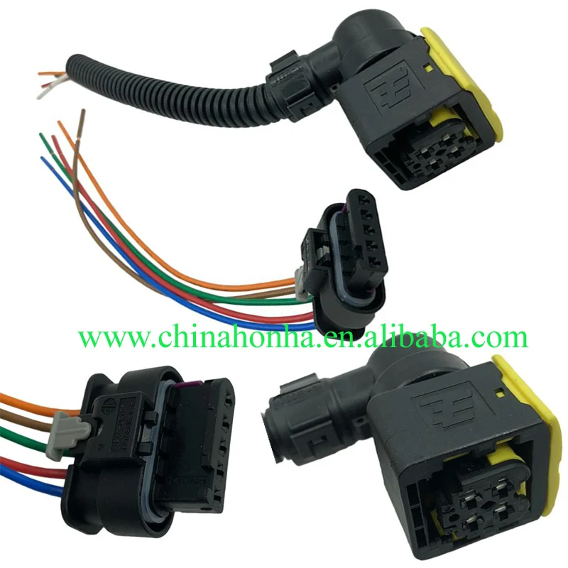 4F0973705 для соединителя датчика Bosch Cummins NOx/плоский пятиконтактный квадратный
