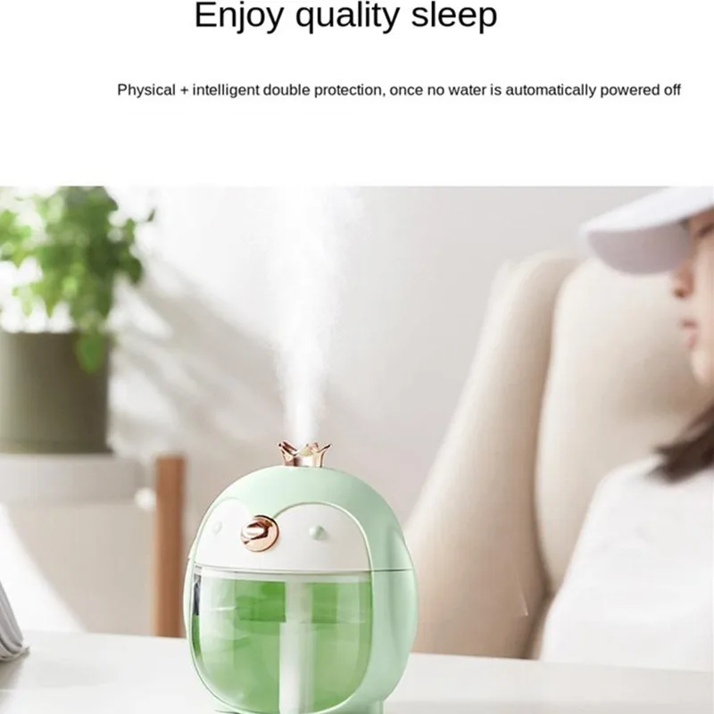 Увлажнитель с пингвином креативный подарок увлажнитель воздуха пересекающимися