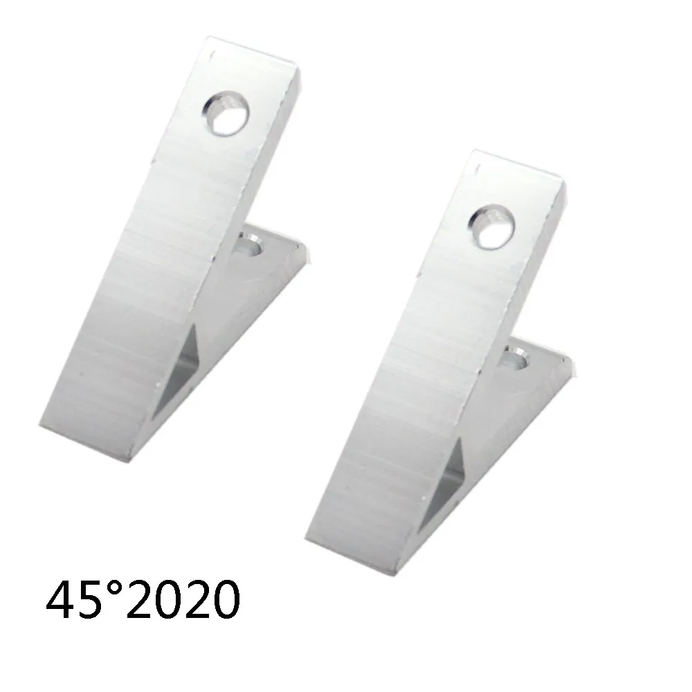 2 шт. 45 градусов 2020 20x20 угловой кронштейн Соединительный шарнир для серии