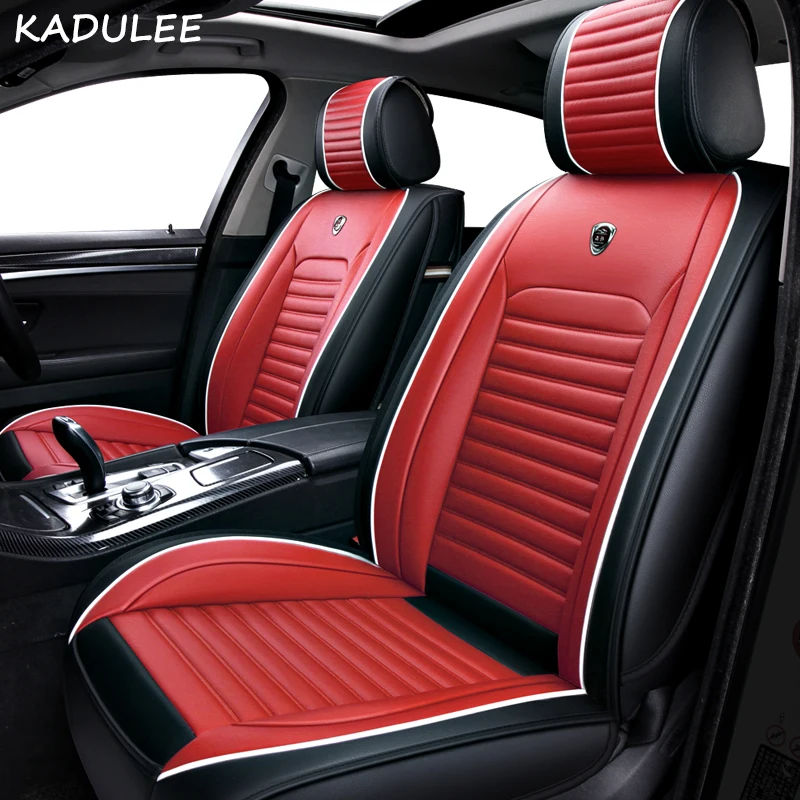 Чехол для автомобильного сиденья KADULEE из искусственной кожи Kia rio 3 soul sportage 2011 2018