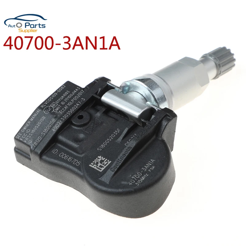 Новый датчик контроля давления в шинах 40700-3AN1A для cJuke Cube Versa Leaf Sentra 407003AN1A автозапчасти