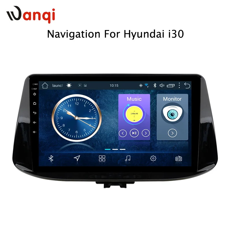 9 дюймов для Hyundai i30 2017 2018 автомобильный умный мультимедийный радиоприемник
