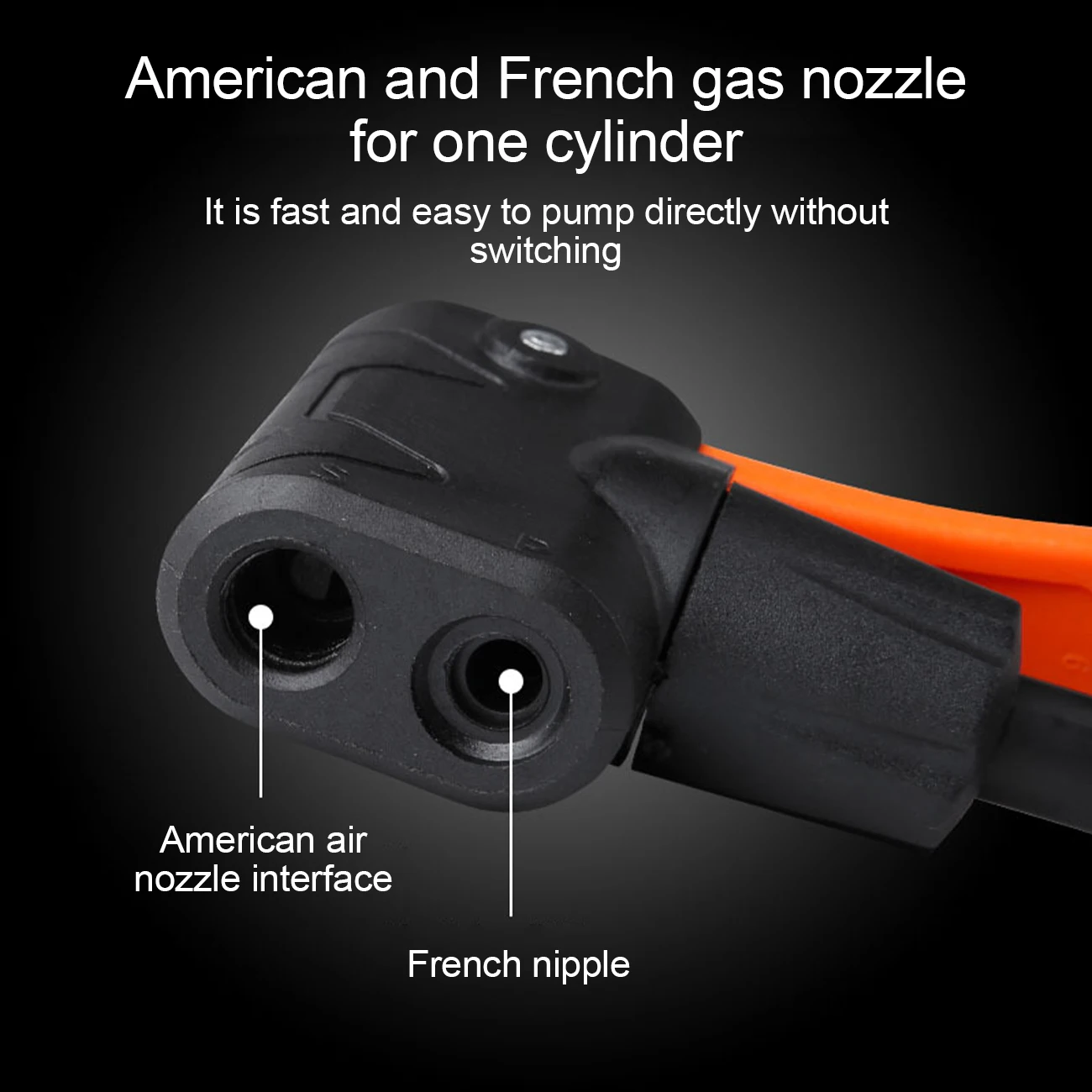 

2021 New Bicycle Pump Portable Mini Foot Air Pump Cycling Pump Ball Toy Tire Inflator Schrader Presta Valve MTB Pump