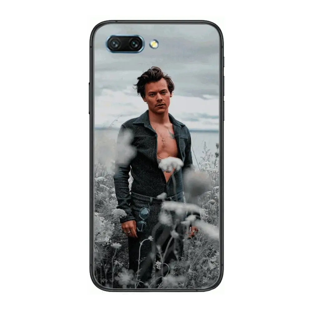 

Aesthetic Harry Styles clear Phone Case For Huawei Honor 10 9 8 7 N Pro Lite A C RU Black Etui Coque Hoesjes comic fashion