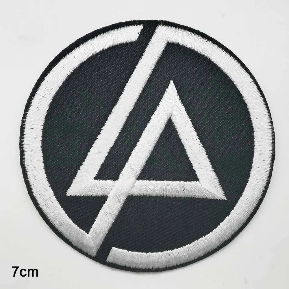 Музыка Linkin Park клеящиеся утюгом украшения нашивки для одежды музыкальная Лента наклейки одежда оптом