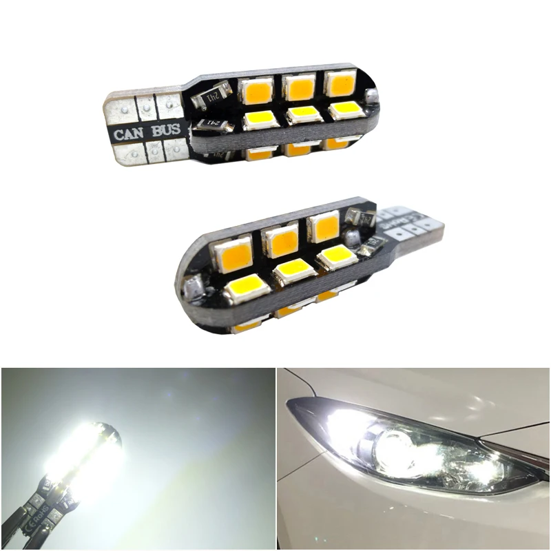 2x T10 W5W светодиодный светильник лампа габаритного огня для Infiniti FX35 Q50 G35 QX70 QX60 FX G37 Q30